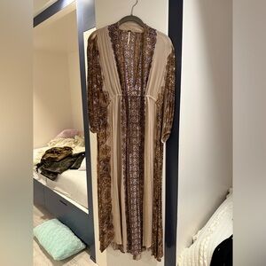 Free People Fable Embroidered Dress